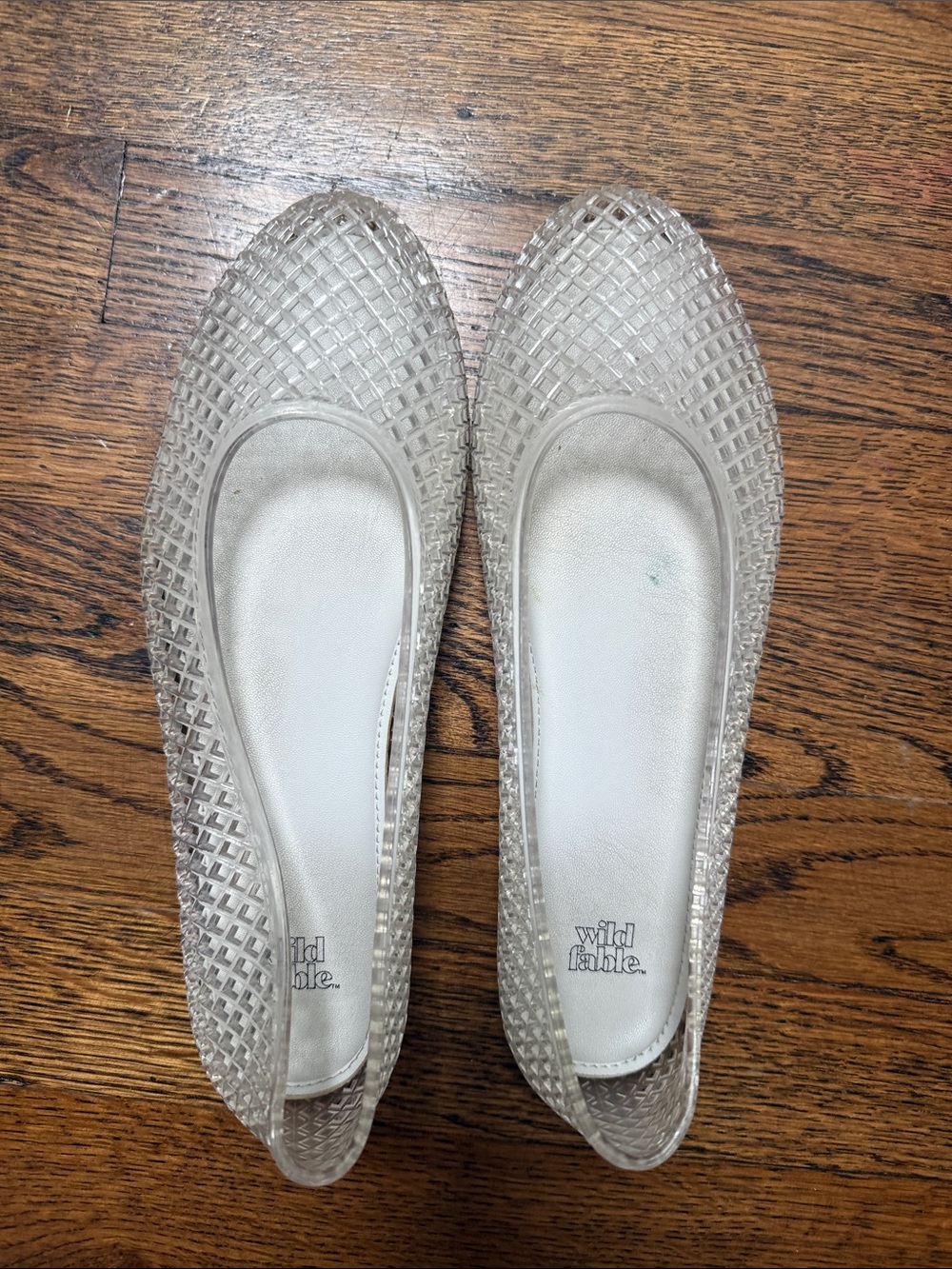 wild fable Clear Jelly Ballet Flats - Transparent